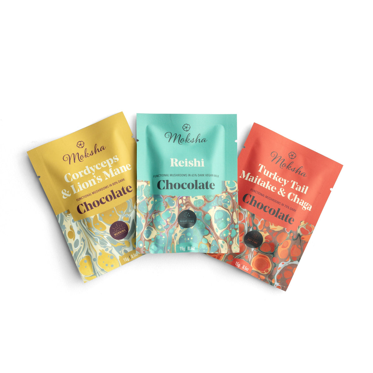 Mushroom Chocolate Tasting Sampler for Daily Vitality