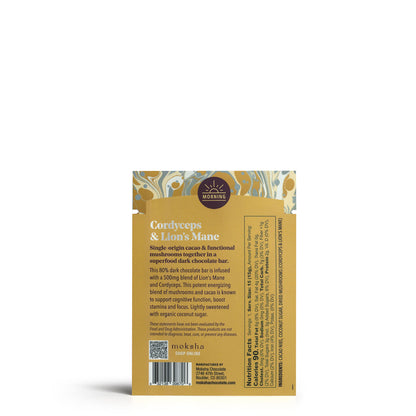 Morning Energy & Focus Mushroom Chocolates with Lion's Mane & Cordyceps