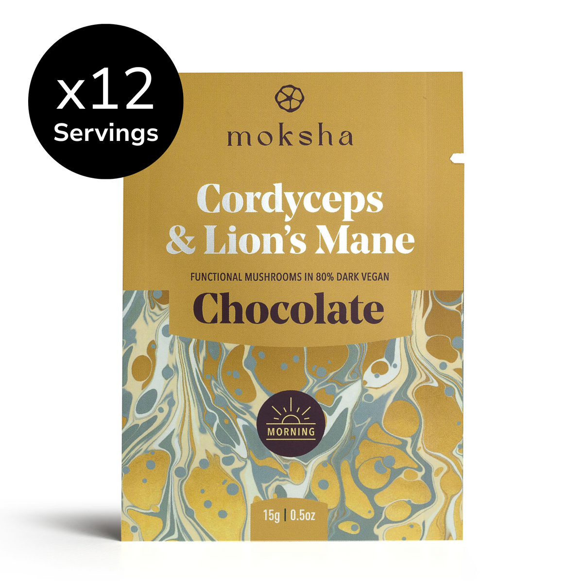 Morning Energy & Focus Mushroom Chocolates with Lion's Mane & Cordyceps